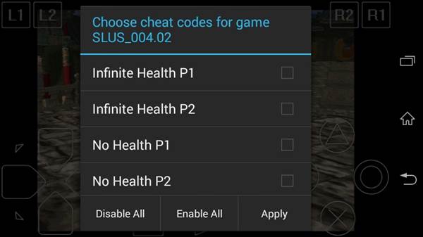 epsxe how to use cheats